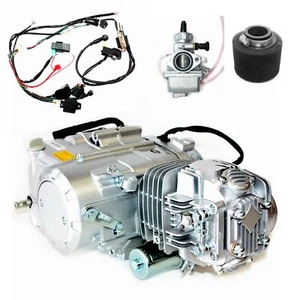 Motor de arranque eléctrico de patada YX 140cc + kit de cableado + bicicleta de tierra Carb PIT PRO - Imagen 1 de 11