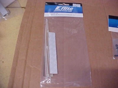 E-FLITE EFLH1129 = MOUNTING ACCESSORIES & WRENCH: BCP (NEW) - Image 1 of 2