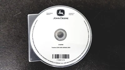Werkstatthandbuch CD-Rom JOHN DEERE Traktor 2250 2450 2650(N) 2850 - Bild 1 von 4