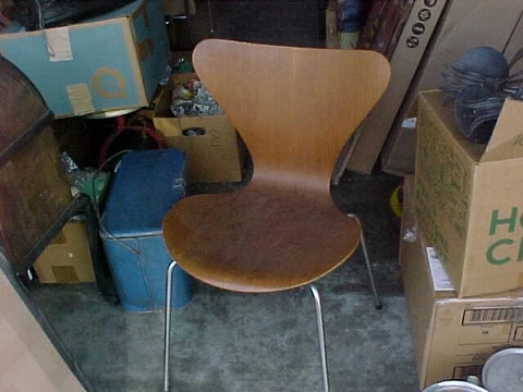 FRITZ HANSEN    TEAK  ANT CHAIR  -  DENMARK Cover