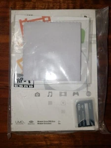 OEM Sony Manual, 32MB PSP Memory Stick Duo Card Paperwork - New & Sealed - Picture 1 of 2