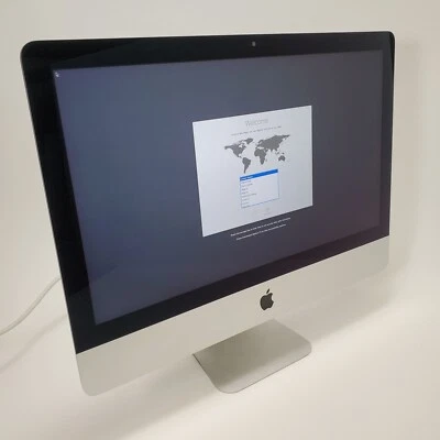 Apple A1418 (Mid 2017) iMac 21.5" Retina 4K Core i5 3.4GHz 8GB RAM 1TB HDD - Image 1 of 4