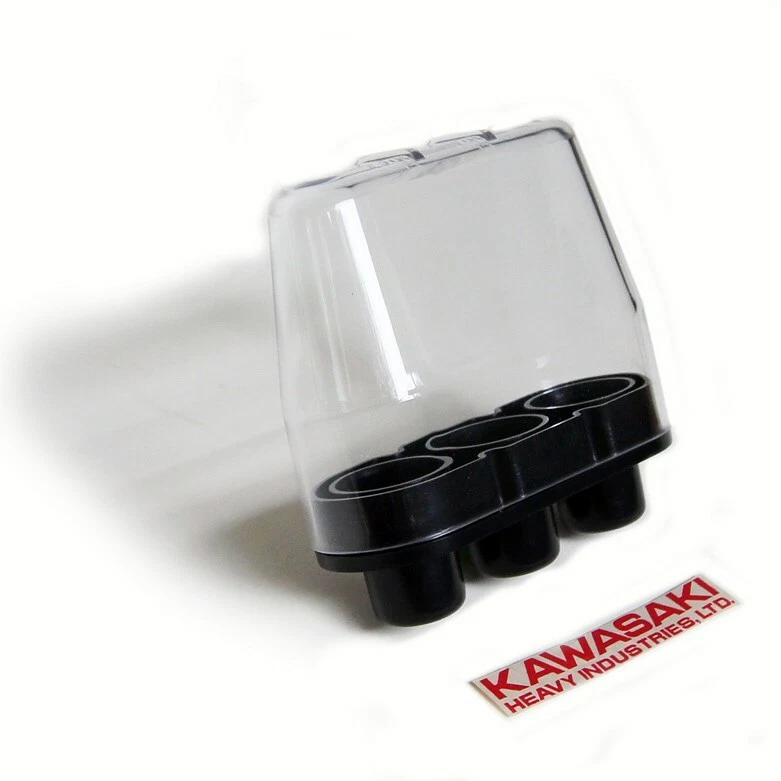 NEW Kawasaki h1 h2 s1 s2 s3 kh500 Spark Plug Holder Plate Clear Cover Case Box - Image 1 of 1