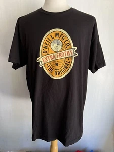 O'NEILL MFG Official Men's The Original "Extra Frothy" Beer Logo T-Shirt Sz 2XL - Picture 1 of 4