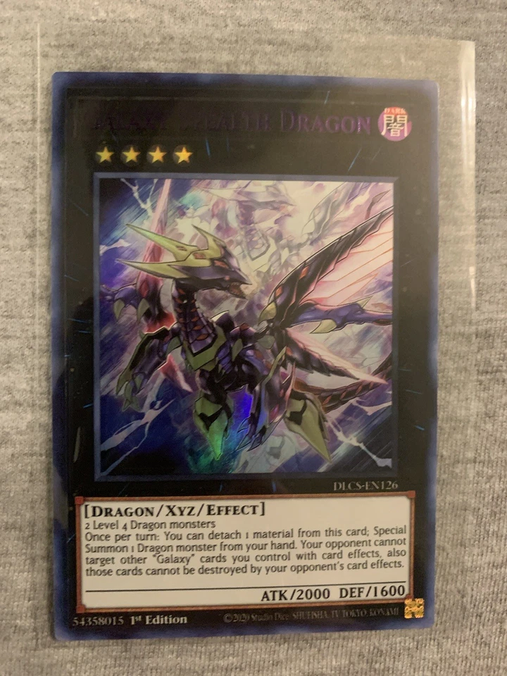 Galaxy Stealth Dragon (Purple) DLCS-EN126 Dragons of Legend: The Complete Series - Image 1 of 1