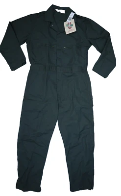 Vintage Key Imperial Mens Green Long Sleeve Full Zip Workwear Coveralls 44 Reg - Image 1 of 4