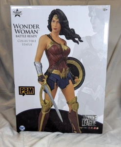 Icon Heroes: Wonder Woman Battle Ready 8" Statue PBM Exclusive SUPERSALE - Picture 1 of 5