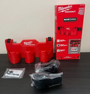 Milwaukee 48-22-8604 PACKOUT Tool Box M12 Battery Rack Attachment - Picture 1 of 3