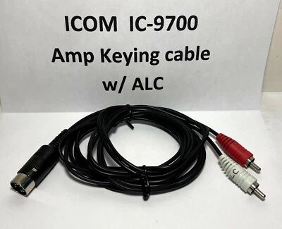 RADIODAN Icom IC-9700 IC9700 ic-9700 Amplifier Relay keying Cable - with or without ALC