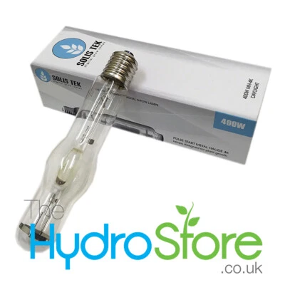Solistek 400W Metal Halide ( MH ) Single Ended ( SE ) 4K Lamp Bulb - Image 1 of 3