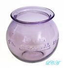 Rare SMALL antique REXALL Drug Store LEECH or FISH BOWL old SUN COLOR PURPLE