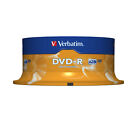 43522 Verbatim 25 x DVD-R 4.7GB 16x srebrne matowe ~D~