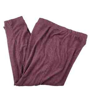 Charter Club Pajama Pants Womens Size XL Red Berry Heather Fleece