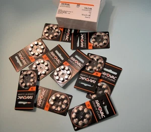 Box of 10 Ray O Vac Loud And Clear 13LC-8 Size 13 hearing aid batteries bb 3/27 - Picture 1 of 1