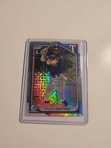 2024 Bowman Chrome Baseball Paulino Santana 1st Bowman Refractor /499 BCP-245 - Bild 1 von 2
