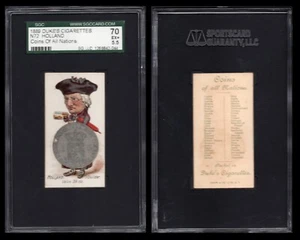 1889 N72 DUKE COINS OF ALL NATIONS " HOLLAND "    SGC 70 -  3022 - Picture 1 of 1