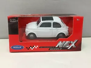 Fiat Nuova 500 - 1965 White Bianco Welly Nex 1:43 Nuovo - Foto 1 di 4