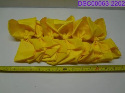 数量 = 12: 黄色经典欢呼弓大号 7 英寸 P/N QHC3223YE — 第 1/2 张图片