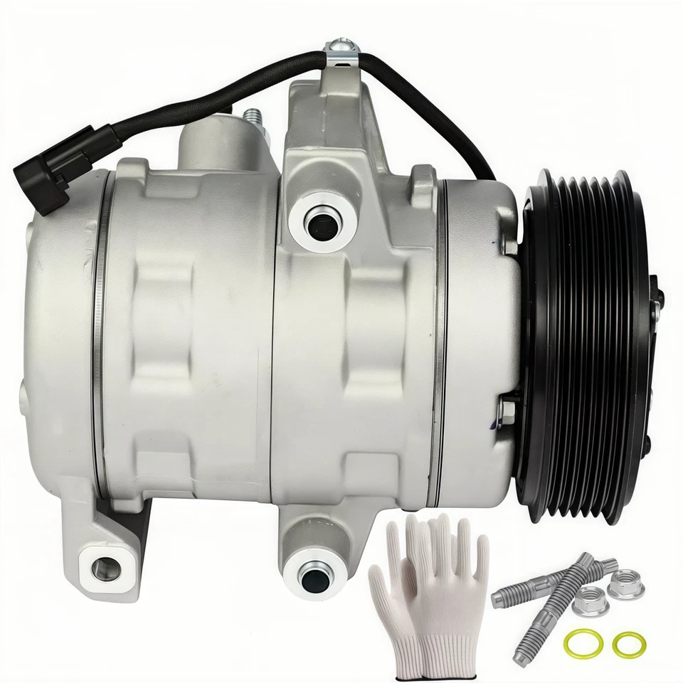A/C AC Compressor For 2008-2011 Ford Focus 2010-2013 Ford Transit Connect 2.0L Foto 1 de 4
