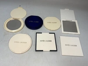 Lotto vintage di specchi compatti Estée Lauder 7 borse dimensioni borsa trucco - Foto 1 di 4