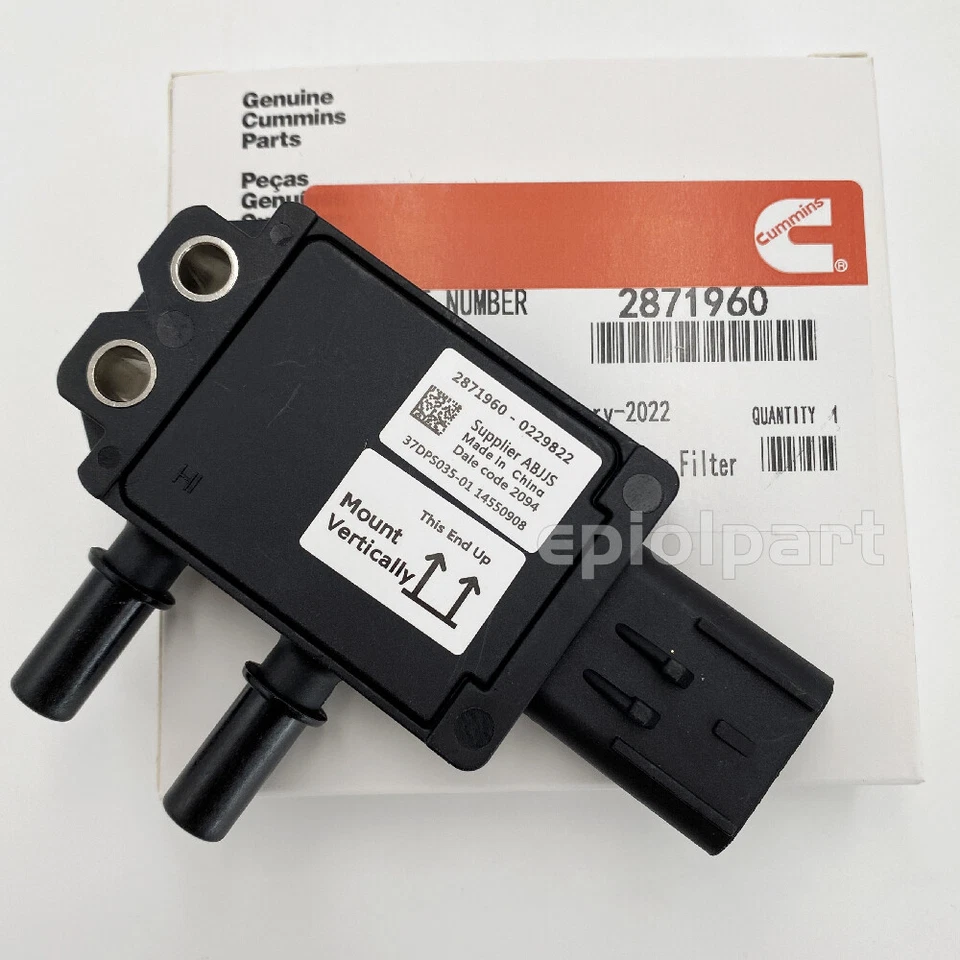 2871960 Exhaust Gas PDF Differential Pressure Sensor Fits For Cummins 9047127