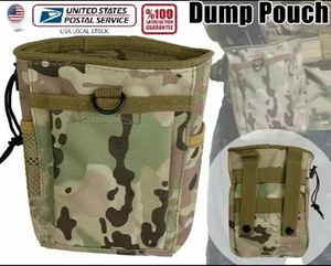 Kordelzug Magazin Dump Bag Utility Gürtel Munitionstasche Tactical Molle Dump Pouch - Bild 1 von 9