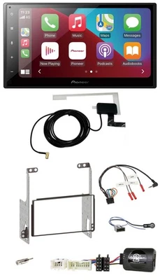 Pioneer USB Bluetooth DAB Lenkrad 2DIN Autoradio für Nissan X-Trail T31 2007-200 - Bild 1 von 4
