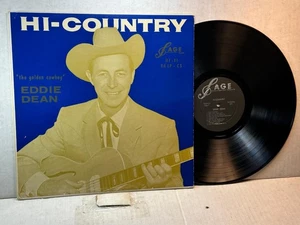 EDDIE DEAN Sage EDLP-C5 HI-COUNTRY BLACK VINYL RARE VG+/VG++  LISTEN - Picture 1 of 1