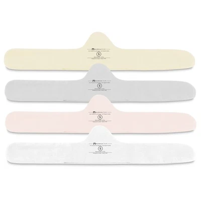 Organic Cotton and Viscose Bra Liner 4-Pack, Large (Pearl White, Blush Pink, ... Foto 1 de 4