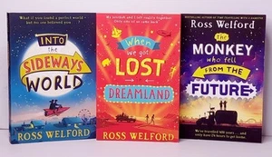 3x Ross Welford Books. Paperbacks. Including The Monkey who fell from the Future - Picture 1 of 8