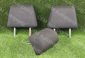 Toyota Rav4 19-23 Trasero Asientos 2 Reposacabezas De Fila 3 piezas Tela usado: - Imagen 1 de 20