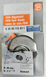 Fein 1x Diamant-Sägeblatt SuperCut 80 mm - 63502115011 - Bild 1 von 6