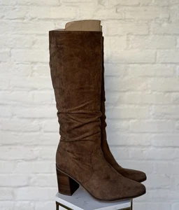 Botas Mujer Hasta la Rodilla Taupe Hilo Universal Talla 9.5 - Imagen 1 de 10