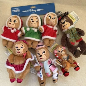 Disneyland Country Bear Jamboree Navidad Peluche Muñeca Set Henry Trixie Tokio - Imagen 1 de 24
