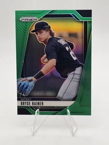 Panini Prizm Bryce Rainer #223 2025 Green Prizm Detroit Tigers  - Imagen 1 de 2