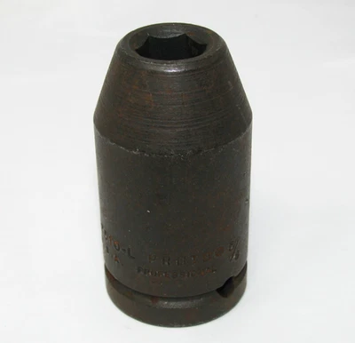 PROTO PROFESSIONAL 5/8” 07510L 3/4" Drive 6PT 6-Point Deep Impact Socket USA - Image 1 of 4