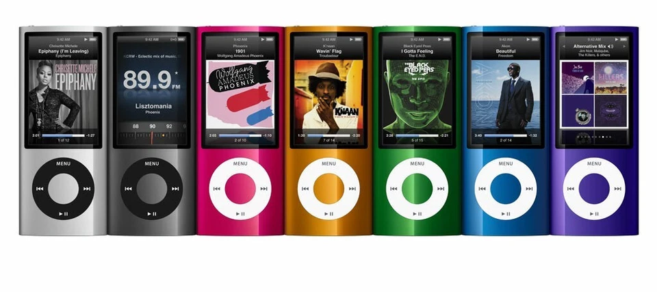 Apple iPod Nano 1ª, 2ª, 3ª, 4ª, 5ª, 6ª y 7ª Generación 2GB 4GB 8GB y 16GB Foto 1 de 1