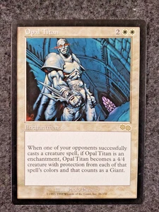 Opal Titan Magic The Gathering Urza's Saga Magic The Gathering Magic The Gathering Nunca jugado COMO NUEVO... (DS3D1K4) - Imagen 1 de 20