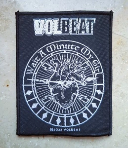 PATCH / AUFNÄHER - VOLBEAT - WAIT A MINUTE MY GIRL -HEAVY METAL/HARD ROCK-GEWEBT - Bild 1 von 2