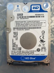 Western Digital 320GB WD3200LPCX-22VHAT1 2.5" SATA HARD DRIVE WD - DCM: HHNT2AB - Picture 1 of 1