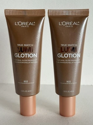 L’Oreal True Match Lumi Glotion 903 Medium Glow 1.35oz New-2 pack - Image 1 of 3