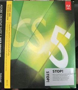 ADOBE CREATIVE SUITE 5 WEB PREMIUM STUDENT AND TEACHER EDITION - Picture 1 of 1