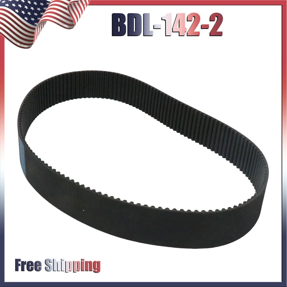 Ribbed Drives Belt For Harley Davidson 142T,BDL-142-2 ,1120-0262 2" US - Imagem 1 de 4