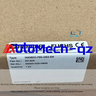 Brand new PEPPERL+FUCHS INX360D-F99-I2E2-5M Sensor INX360D-F99-I2E2-5M - Image 1 of 3