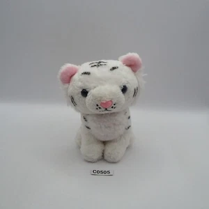 Animal Park C0505 Tigre Blanco Grito Peluche 5" Muñeca Juguete Japón - Imagen 1 de 7