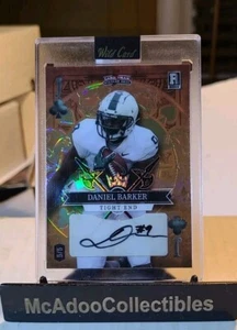 Daniel Barker🔥🔥🔥2023 Wild Card 5 Card Draw Stacked Deck Gold AUTO 5/5 - Picture 1 of 2