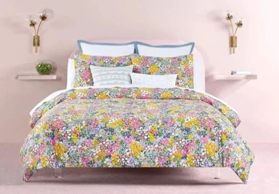 KATE SPADE 2 peças QUADRO FLORAL PONTO EURO SHAMS BRANCO/NUVEM BNIP LINDO - Imagem 1 de 4
