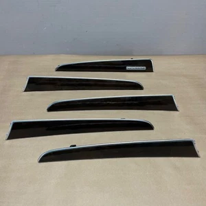 2013-2017 AUDI Q5 SQ5 INTERIOR DASH DOOR WOOD TRIM WALNUT BROWN SET OF 5 OEM - Bild 1 von 21