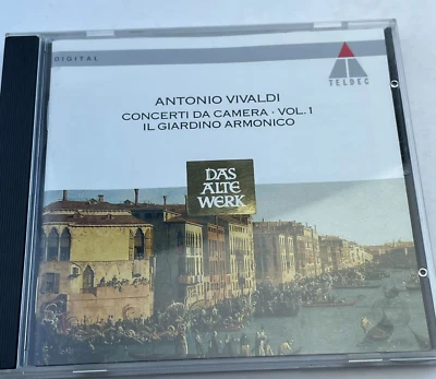 Antonio Vivaldi Concerti da Camera Volume 1 CD 1992 Teldec Classics NM - Изображение 1 из 4