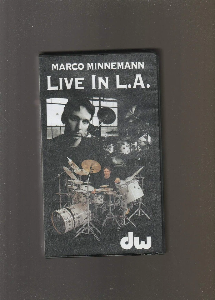 Marco Minnemann Live In L.A. (VHS, 2001) - Image 1 of 1